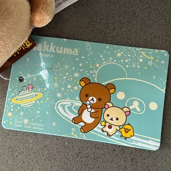 🪐San-X RILAKKUMA HOLDING PLANET Sitting Plush 5”Kawaii / Limited Edition NEW🪐 - Picture 14 of 16